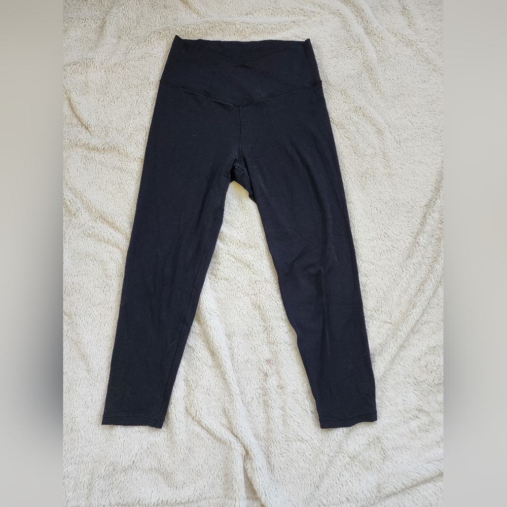 7/8 Black Leggings